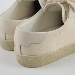 Saint Laurent Women's Court Classic Sneakers Cream 36.5