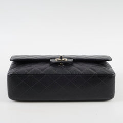 Chanel Vintage Caviar Medium/Large Double Classic Flap