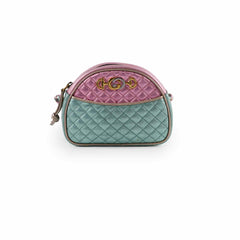 Gucci Mini Trapunated Zumi Crossbody Bag Multicolour