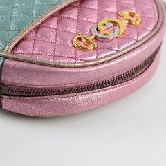 Gucci Mini Trapunated Zumi Crossbody Bag Multicolour