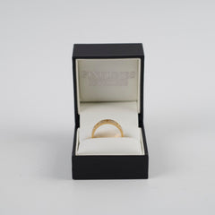 Cartier Pave Diamonds Love Ring SM Yellow Gold Size 54