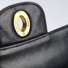 Chanel Vintage 24k Lambskin Jumbo XL Flap