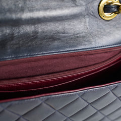 Chanel Vintage 24k Lambskin Jumbo XL Flap