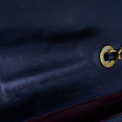 Chanel Vintage 24k Lambskin Jumbo XL Flap