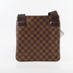 Louis Vuitton Pochette Melville Crossbody Bag Damier Ebene