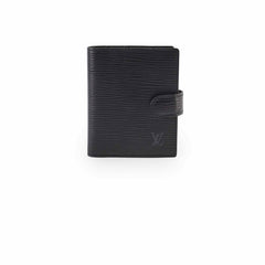 Louis Vuitton Mini Epi Notebook Cover Black