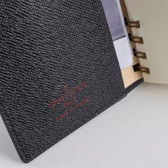 Louis Vuitton Mini Epi Notebook Cover Black
