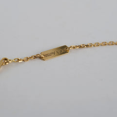 Van Cleef & Arpels Vintage Alhambra Mother of Pearl MOP Necklace Yellow Gold