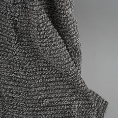 Chanel Tweed Long Jacket Grey Size 38