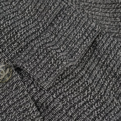 Chanel Tweed Long Jacket Grey Size 38