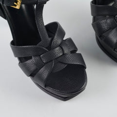 Saint Laurent Tribute Heels Black Size 38