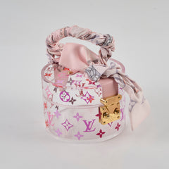 Louis Vuitton Transparent Scott Box Vanity Pink