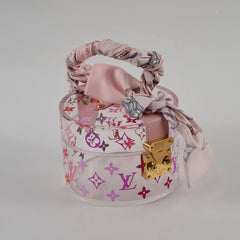 Louis Vuitton Transparent Scott Box Vanity Pink