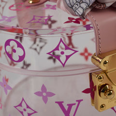 Louis Vuitton Transparent Scott Box Vanity Pink