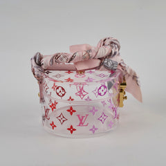Louis Vuitton Transparent Scott Box Vanity Pink