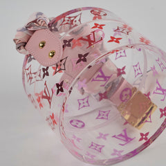 Louis Vuitton Transparent Scott Box Vanity Pink