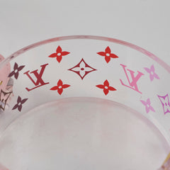 Louis Vuitton Transparent Scott Box Vanity Pink