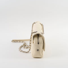 Chanel Caviar Easy Flap White Series 20