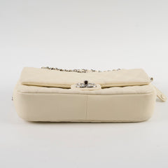 Chanel Caviar Easy Flap White Series 20