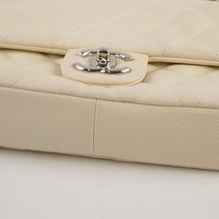 Chanel Caviar Easy Flap White Series 20