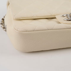 Chanel Caviar Easy Flap White Series 20