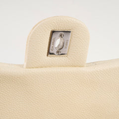 Chanel Caviar Easy Flap White Series 20