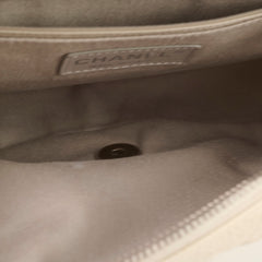 Chanel Caviar Easy Flap White Series 20