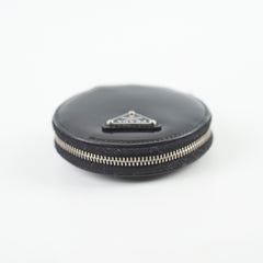 Prada Logo Coin Purse Black