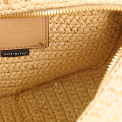 Prada Crochet Brique Bag Beige