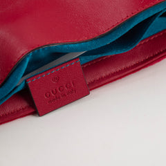 Gucci Mini Marmont Velvet Red