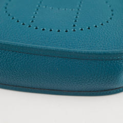 Hermes Mini Evelyn Vert Bosphore D Stamp