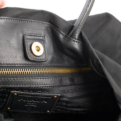 Prada Tessuto Tote Bag Black