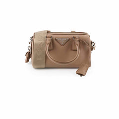Prada Mini Saffiano Crossbody Bag Beige