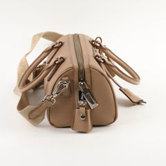 Prada Mini Saffiano Crossbody Bag Beige