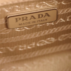 Prada Mini Saffiano Crossbody Bag Beige