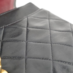 Chanel Vintage Classic Flap Small Lambskin Black