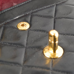 Chanel Vintage Classic Flap Small Lambskin Black