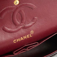 Chanel Vintage Classic Flap Small Lambskin Black