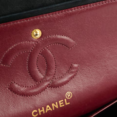 Chanel Vintage Classic Flap Small Lambskin Black