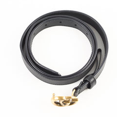 Gucci GG Logo Black Belt size 105
