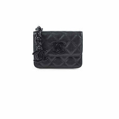 Chanel Coin Purse Caviar So Black Belt Bag