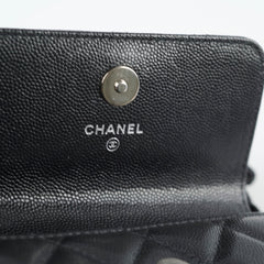 Chanel Coin Purse Caviar So Black Belt Bag