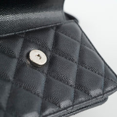 Chanel Coin Purse Caviar So Black Belt Bag