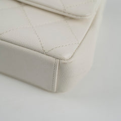 Chanel Seasonal Rectangular Mini Caviar White