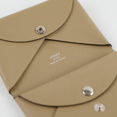 Hermes Calvi Duo Evercolor Beige Marfa