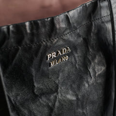 Prada Reverse Tote Bag Black/Pink