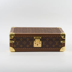 Louis Vuitton Trunk Watch Jewellery Box Monogram