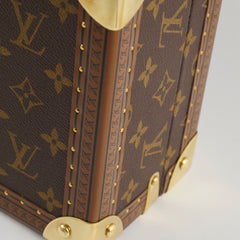 Louis Vuitton Trunk Watch Jewellery Box Monogram