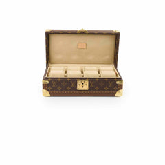 Louis Vuitton Trunk Watch Jewellery Box Monogram