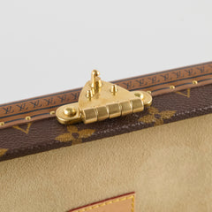 Louis Vuitton Trunk Watch Jewellery Box Monogram